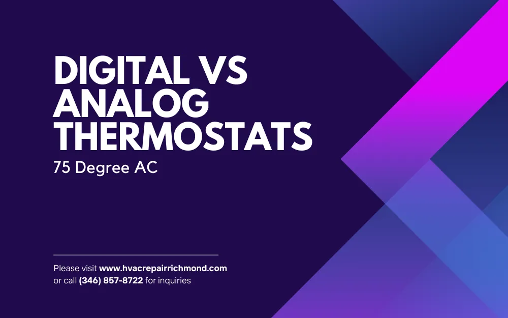 Digital VS Analog Thermostats