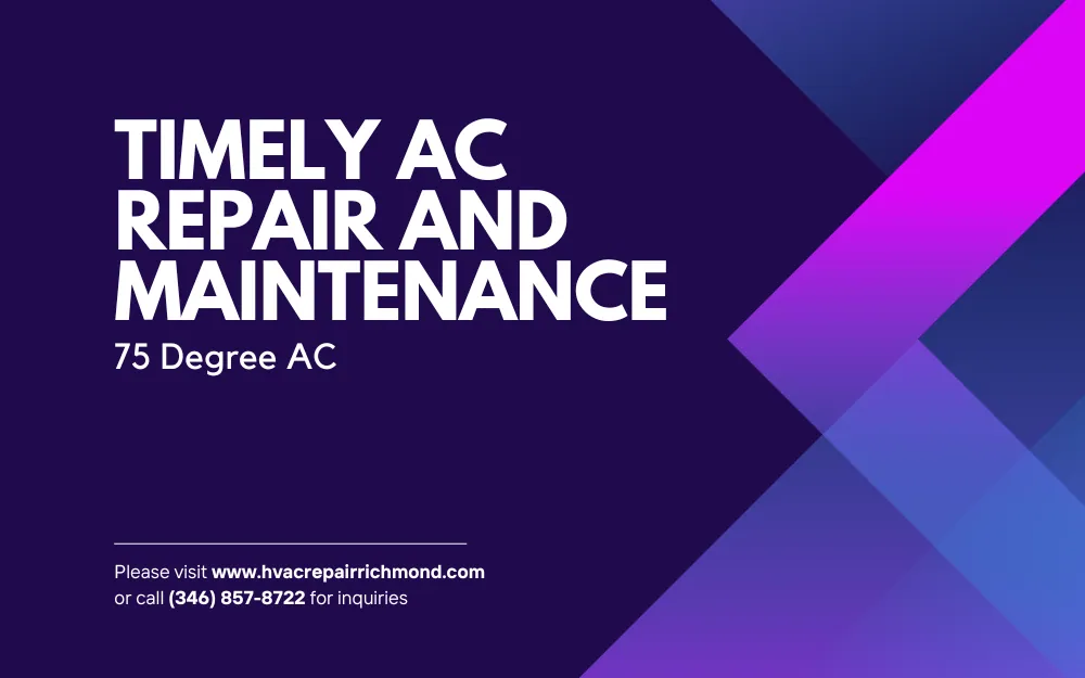 Timely AC Repair and Maintenance